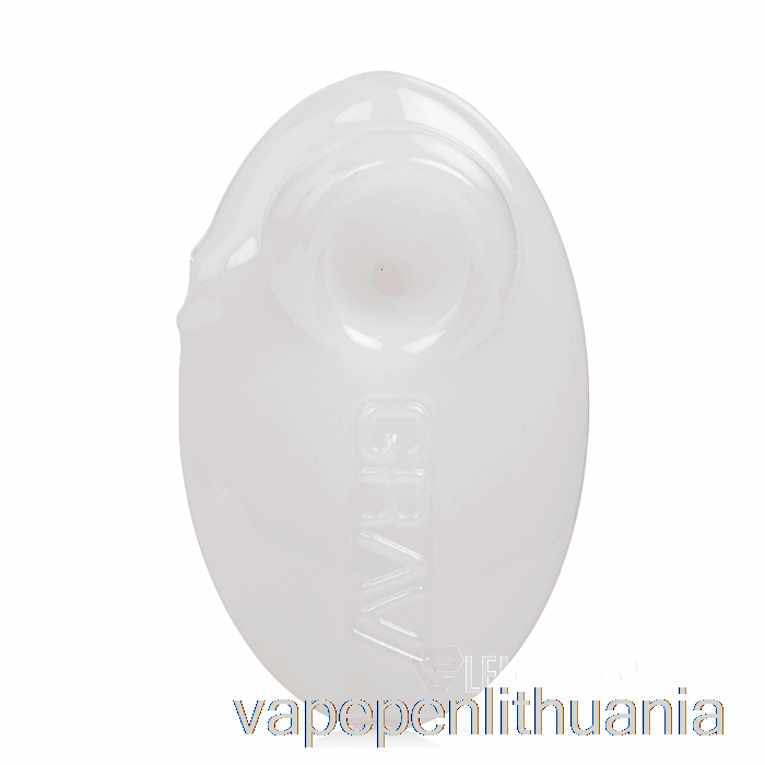 Gravo Akmenukas šaukštas Baltas Vape Skystis